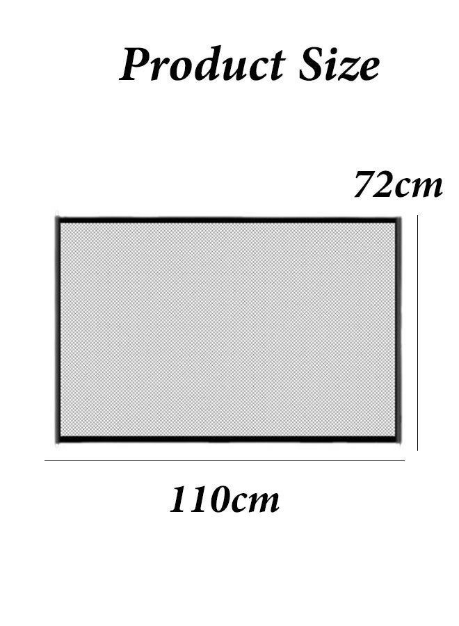 Aimayapet Baby Safety Gate, Mesh Baby Gate or Mesh Dog Gate, Foldable Safety Isolation Fence, Child Safety Gate for Doorways, Stairs, Hallways, Indoor/Outdoor, Portable Folding Pet Gates Magic Indoor Mesh Doggy Door - Image 2